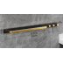 Towel Rail with Hook Perforation Three Rod Storage Rack